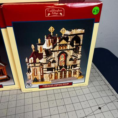 Lemax Village Collection, Like New in Original Box "Lighted House" 5 Boxes 
