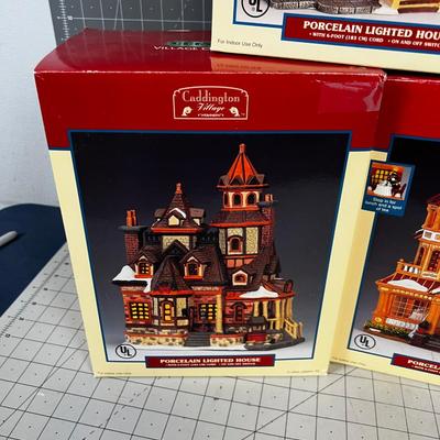Lemax Village Collection, Like New in Original Box "Lighted House" 5 Boxes 