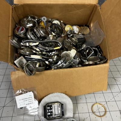 Box of Watch Parts 