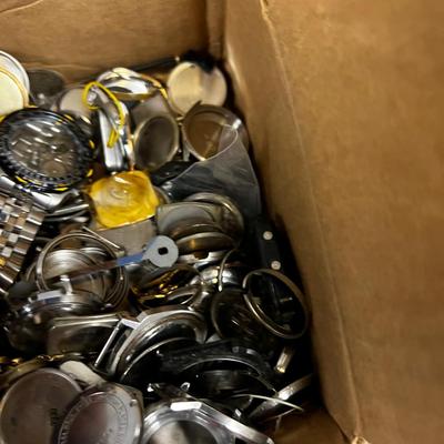 Box of Watch Parts 