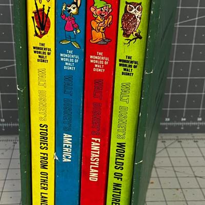 The Wonderful World of Walt Disney Book Set 