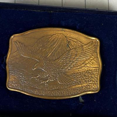 200th Anniversary American Eagle Belt Buckle 