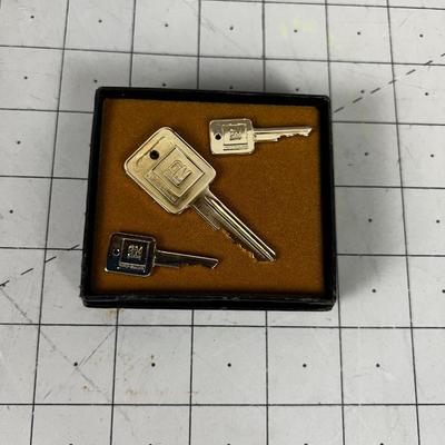 General Motor Cuff Links and Tie Pin