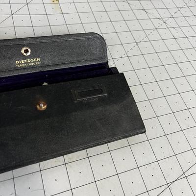 Old Drafting Set with Case, ANTIQUE 