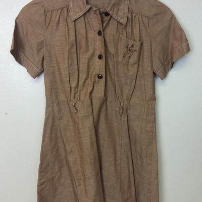 vintage GIRL SCOUT BROWNIE UNIFORM