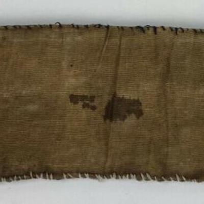 old AFRICAN BEADED SASH YORUBA TRIBAL ART NIGERIA 