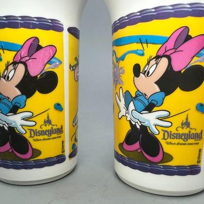 Collectible Disneyland Parks Chef Mickey & Minnie Mouse Plastic Cups