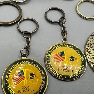 Law Enforcement Memorial Support Keychains & More