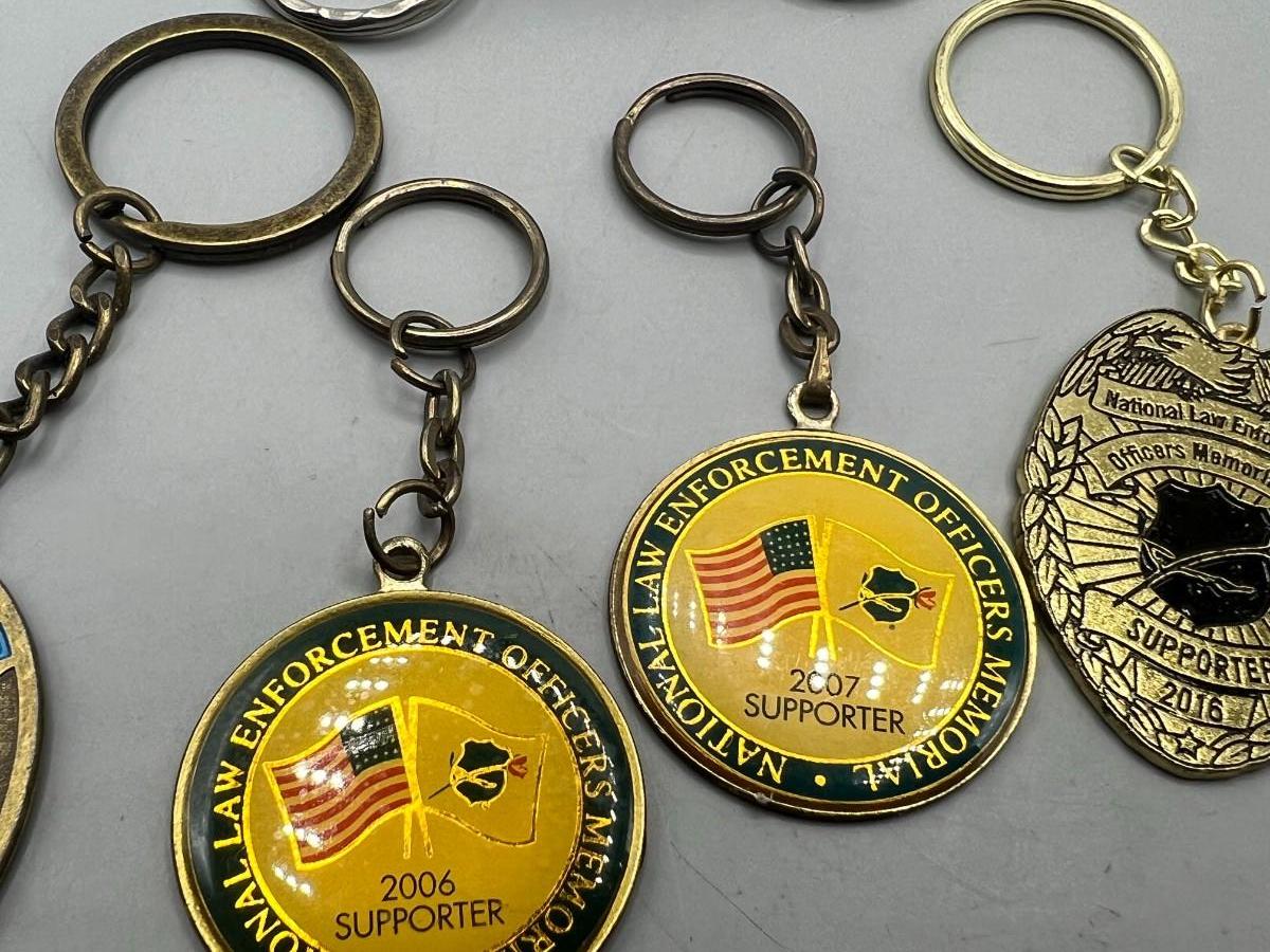 Law Enforcement Memorial Support Keychains & More