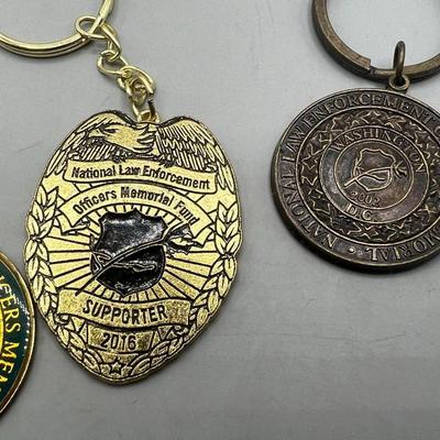 Law Enforcement Memorial Support Keychains & More
