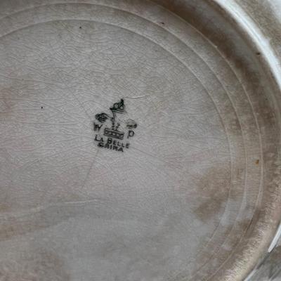 Antique WP LaBelle China Set of 3