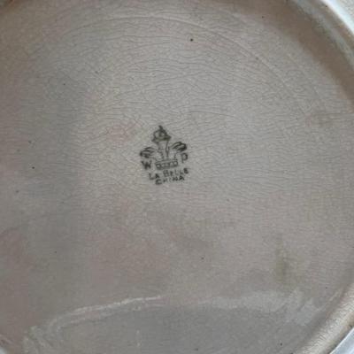 Antique WP LaBelle China Set of 3