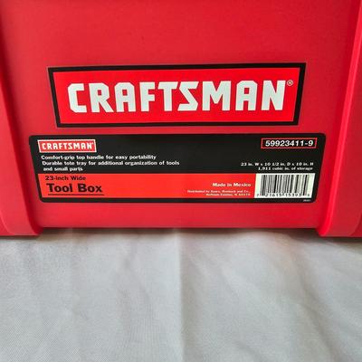 Craftsman Plastic Tool Box (G-JS)