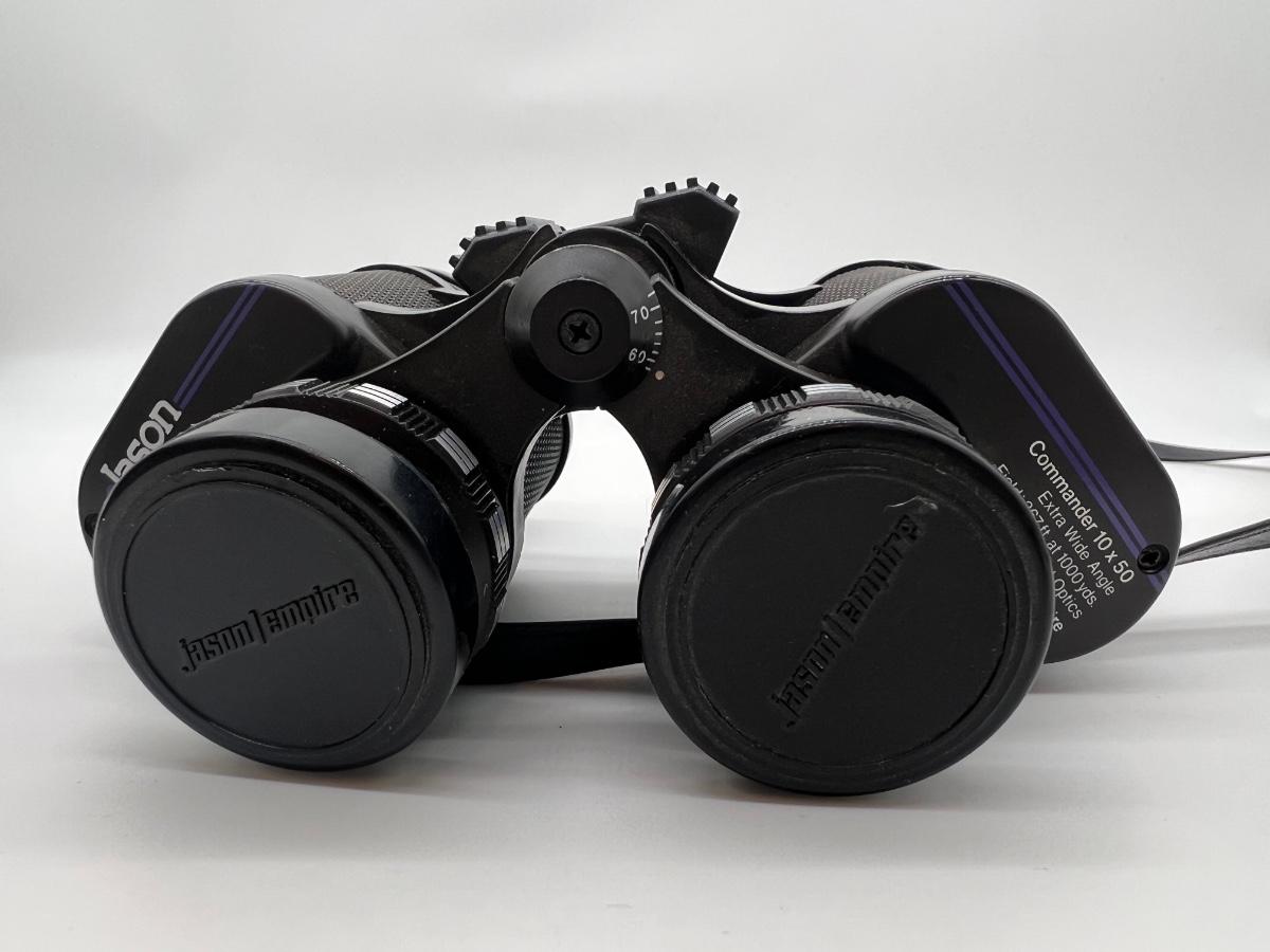 Vintage Jason Model 161F Commander 10x50 Extra Wide Angle Binoculars