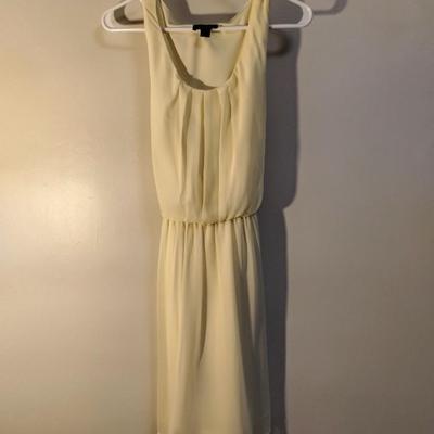 B Design Yellow Dress with Belt