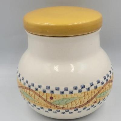 Vintage ceramic Canister with Lid