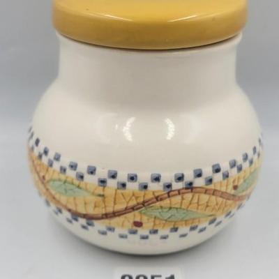 Vintage ceramic Canister with Lid