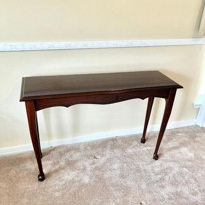 STANDARD ~ Queen Anne Style ~ Wood Sofa Table