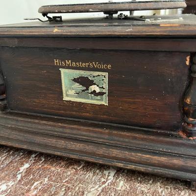 Gramophone  His Masterâ€™s Voice *Read Details