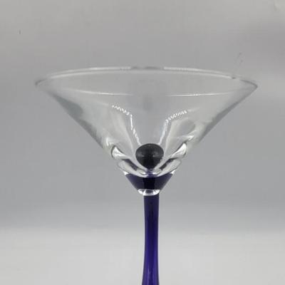 Vintage Bravara Swerve Martini Glass