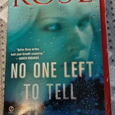 Karen Rose's No One Left To Tell