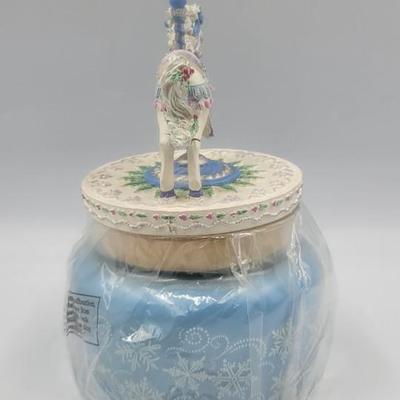 Luminous Treasures Carousel Candle