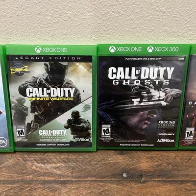 XBOX ONE & XBOX 360 Game Lot (7) Games