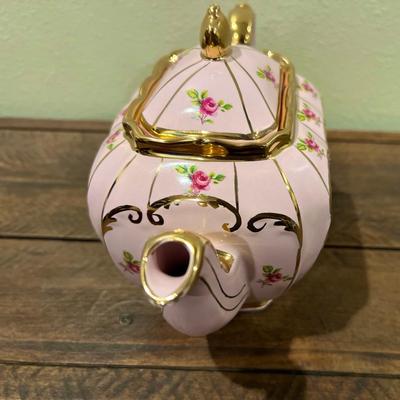 1930s SADLER England Pink Teapot