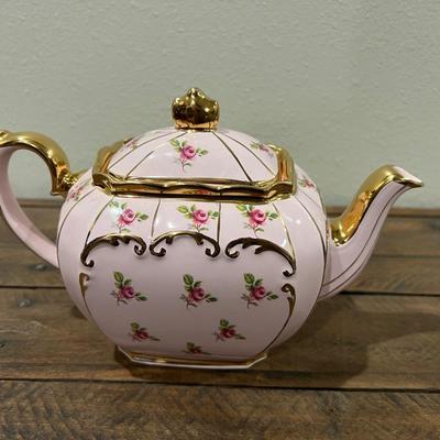 1930s SADLER England Pink Teapot