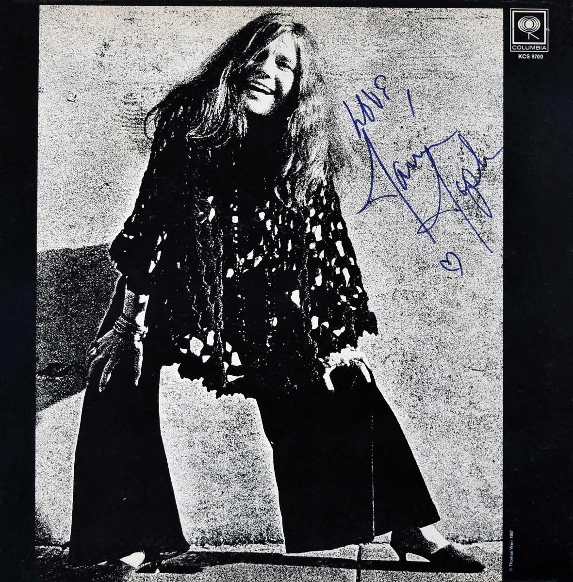 Janis Joplin signed Cheap Thrills album | EstateSales.org