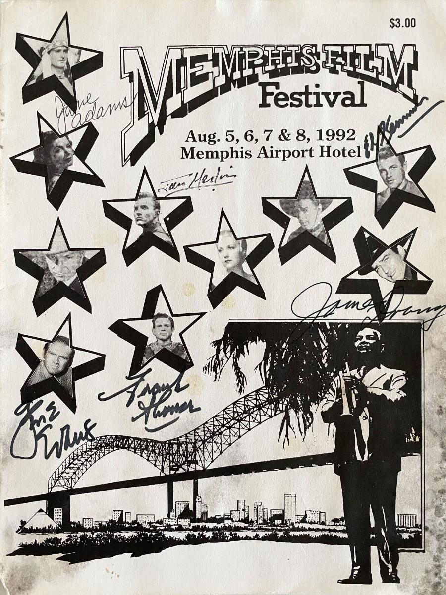 Memphis Film Festival signed program