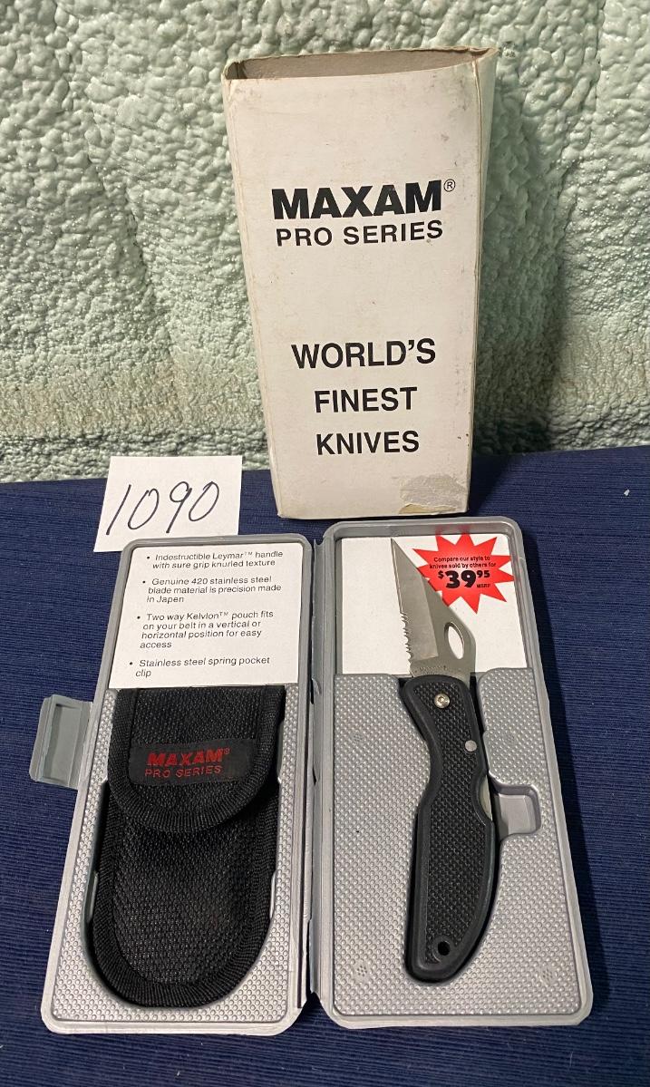 New Maxam Pro Series Knife