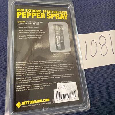 Tornado Pepper Spray