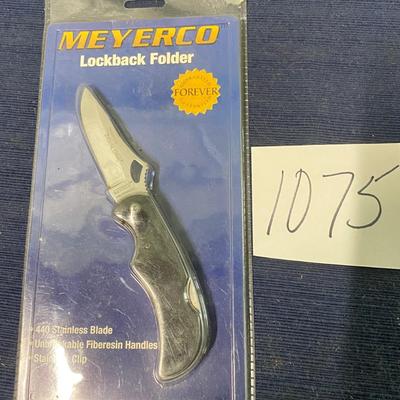 Meyerco Lockback Folder Knife