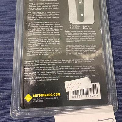 Tornado Pepper Spray