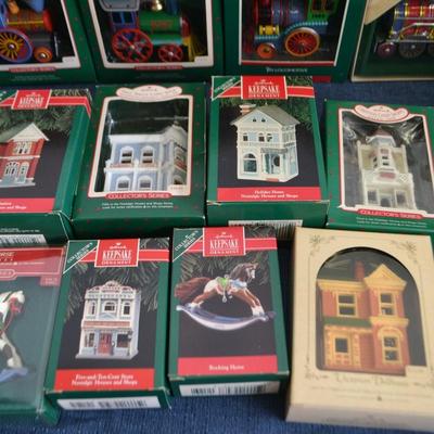 LOT 203. VINTAGE HALLMARK ORNAMENTS (20 ORNAMENTS)
