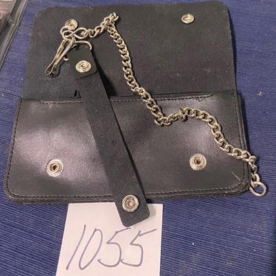 Leather Chain Wallet