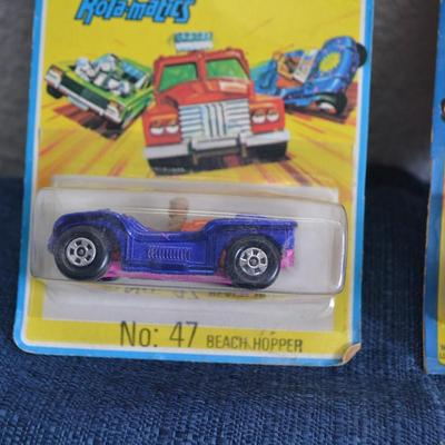 LOT 209. TWO VINTAGE MATCHBOX CARS STILL IN PACKAGE