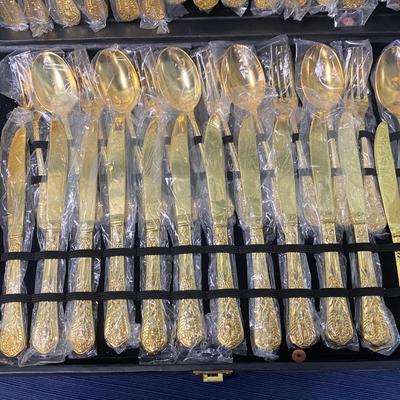 Beautiful Gold Tone FlatWare