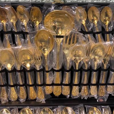 Beautiful Gold Tone FlatWare