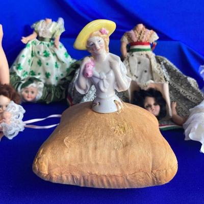MORE LOVELY HEADLESS DOLLS IN NEED OF A NECKBONE AND AN ANTIQUE PIN CYSII