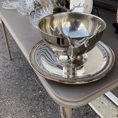 AN ASSORTMENT OF SILVER-PLATED ITEMS AND SOME OTHER GOODS ðŸ˜