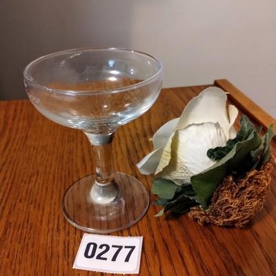 Glass Flower Holder