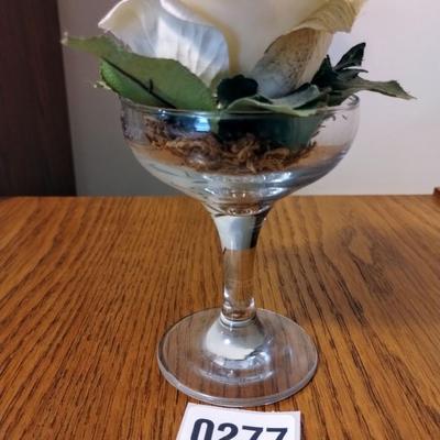 Glass Flower Holder