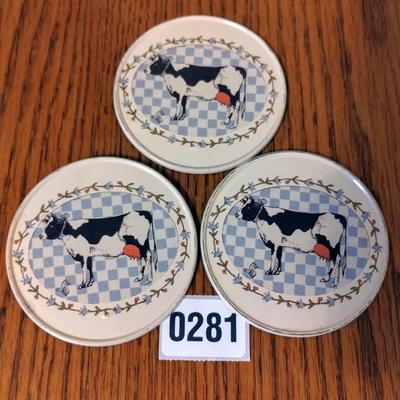 Cow Coasters