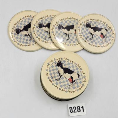 Cow Coasters