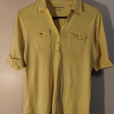 Croft & Barrow Yellow Shirt