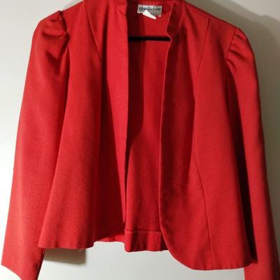 Jennifer Gee Red Long Sleeve Shirt