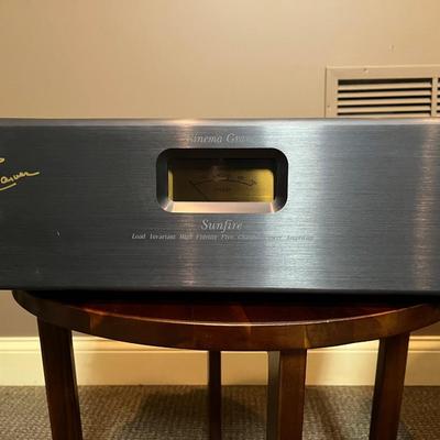 Sunfire autograph Bob Carver cinema grand 5 channel power amplifier
