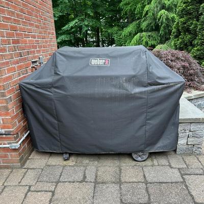 Weber Genesis grill with cover